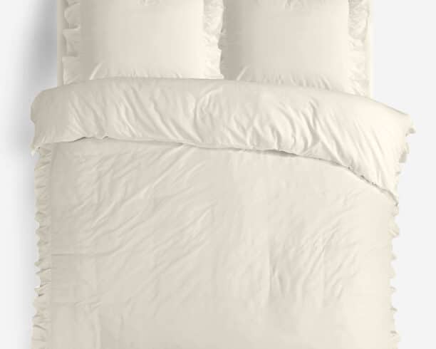 Dekbedovertrek Ruffles Creme