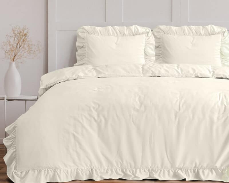 Dekbedovertrek Ruffles Creme - Afbeelding 3
