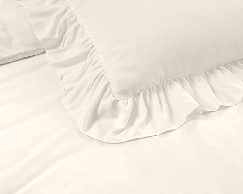 Dekbedovertrek Ruffles Creme - Afbeelding 4