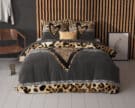 Dekbedovertrek Panther Love Heart Bruin - Afbeelding 2