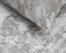 Dekbedovertrek Crushed Velvet Katoen Metallic Zilver - Afbeelding 5