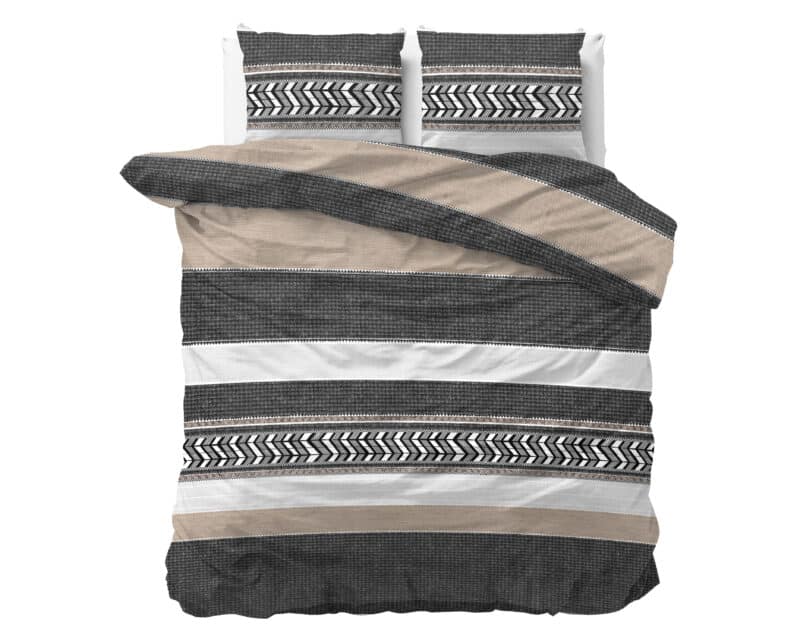 Dekbedovertrek Northern Stripe Grijs - Afbeelding 2