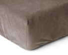 Velvet Hoeslaken Taupe - Afbeelding 4