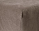 Velvet Hoeslaken Taupe - Afbeelding 5