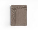 Velvet Hoeslaken Taupe