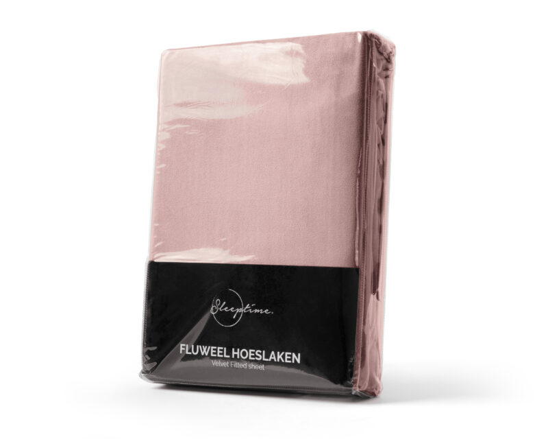 Velvet hoeslaken Oud Roze - Afbeelding 18