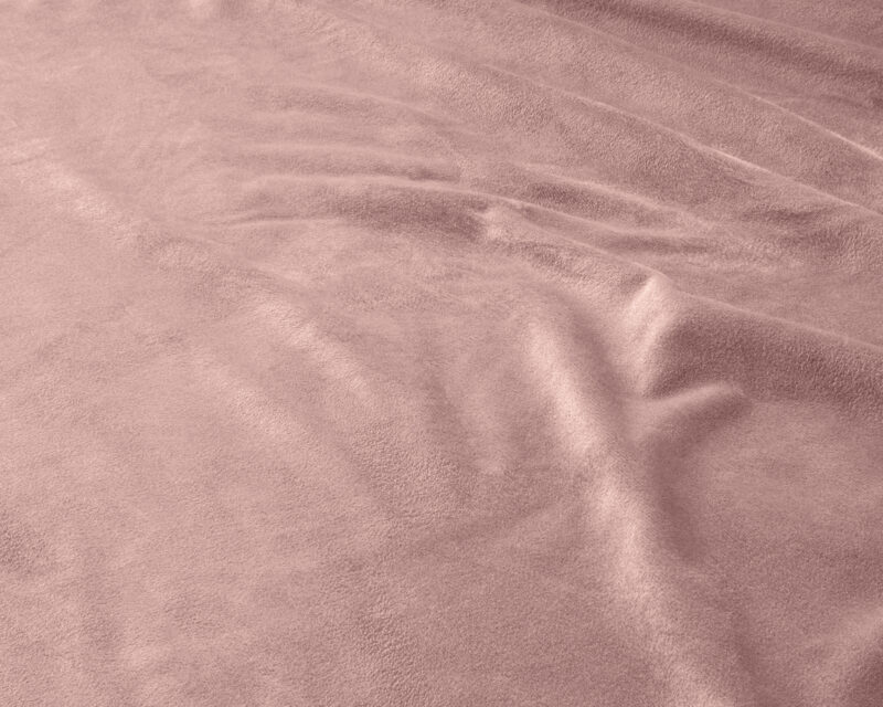 Velvet hoeslaken Oud Roze - Afbeelding 6