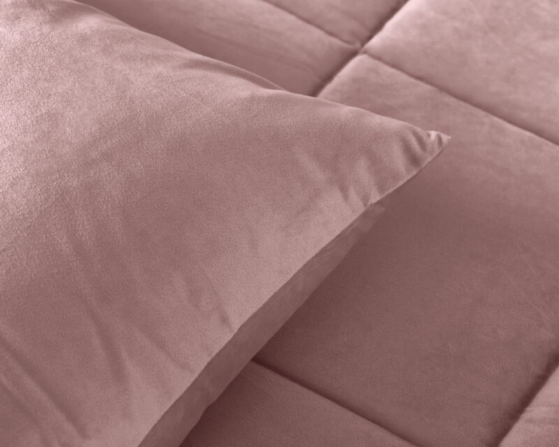 Lazy Velvet Dekbed Oud Roze - Afbeelding 3