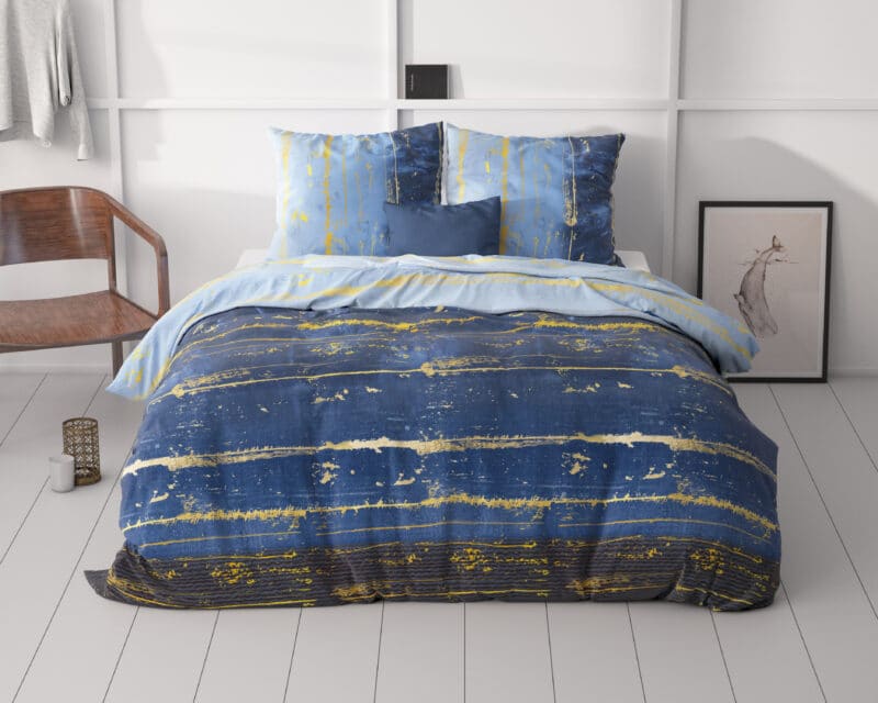 Dekbedovertrek Scratchy Blauw - Afbeelding 3