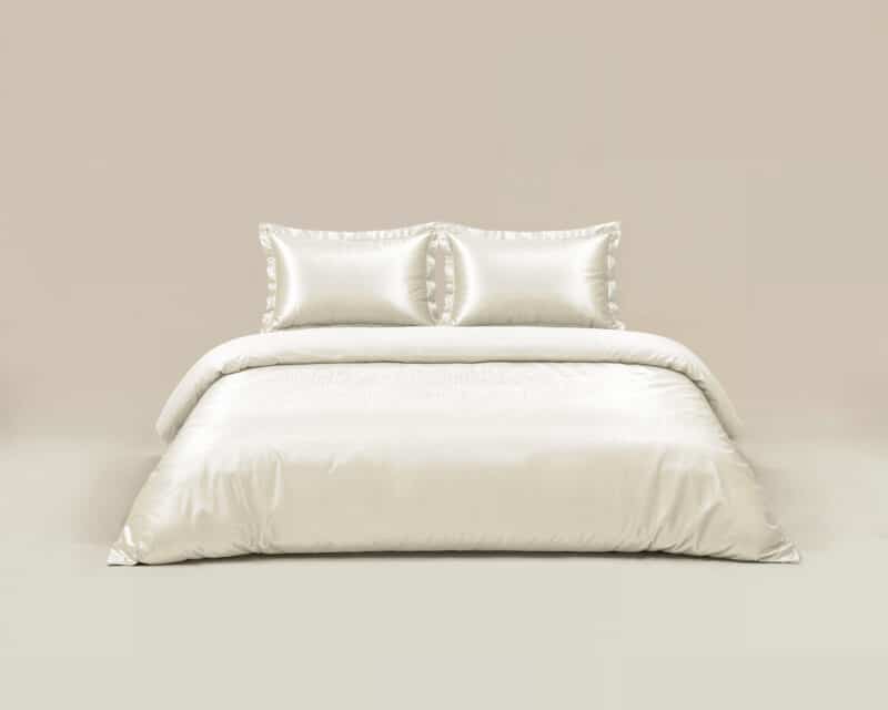 Dekbedovertrek Glossy Creme - Afbeelding 6