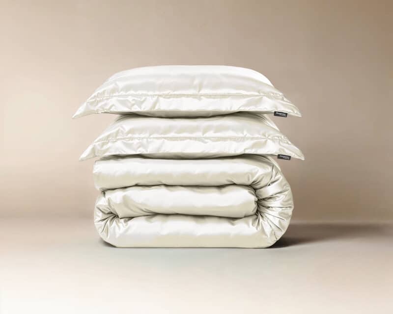 Dekbedovertrek Glossy Creme - Afbeelding 7