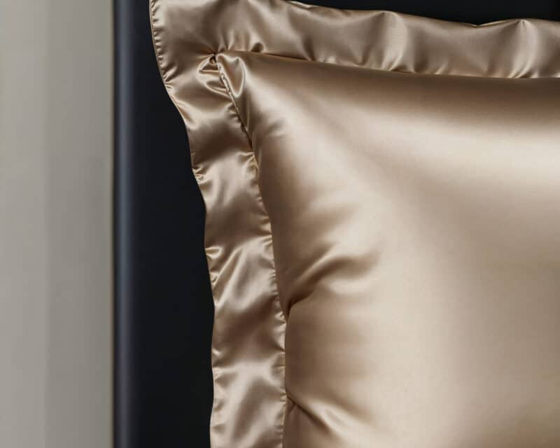 Dekbedovertrek Glossy Taupe - Afbeelding 4