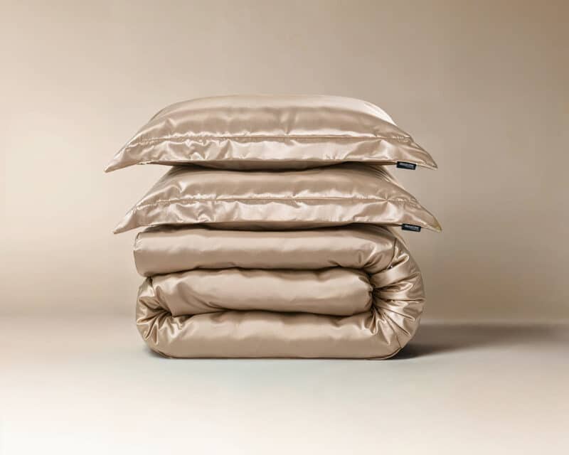 Dekbedovertrek Glossy Taupe - Afbeelding 7
