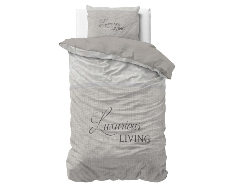 Dekbedovertrek Luxurious Living Zand - Afbeelding 5