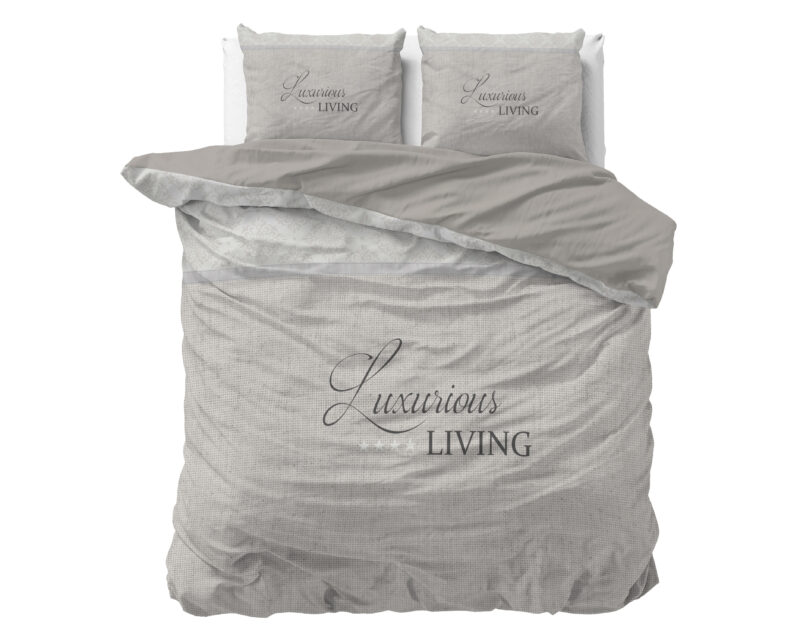 Dekbedovertrek Luxurious Living Zand - Afbeelding 5