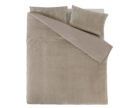 Dekbedovertrek Chevron Teddy Taupe - Afbeelding 2