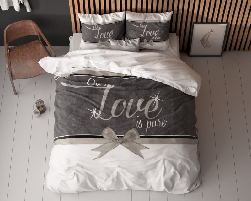 Dekbedovertrek Pure Love Wit - Afbeelding 2