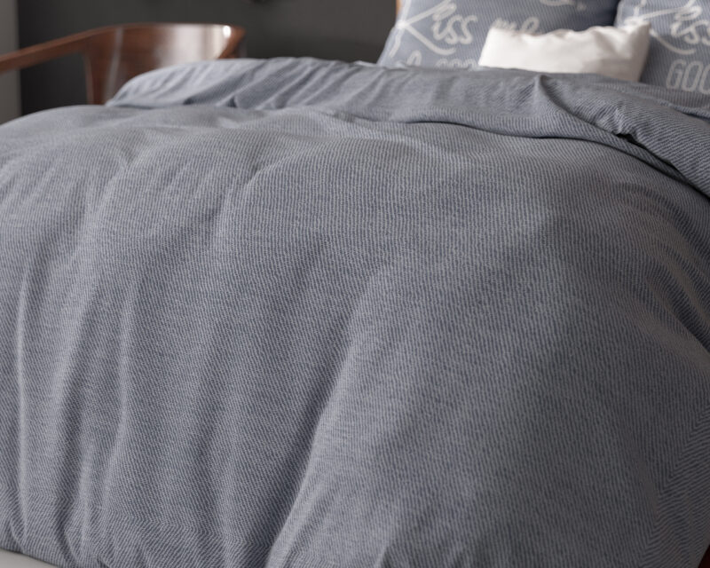 Dekbedovertrek Kiss Me Blauw - Afbeelding 3