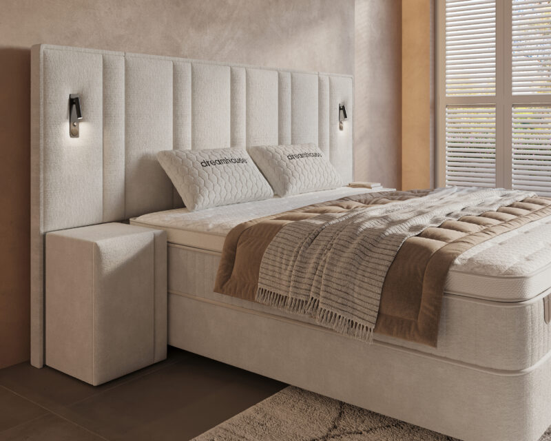 Boxspring met opbergruimte Royale XL incl. 2 nachtkastjes - Afbeelding 3