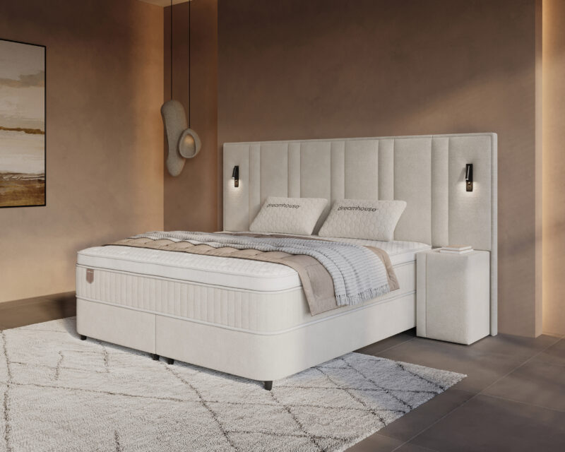Boxspring met opbergruimte Royale XL incl. 2 nachtkastjes - Afbeelding 5