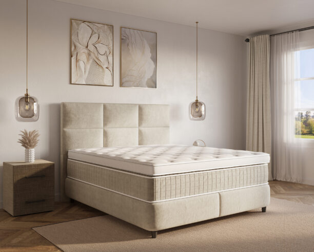 Boxspring met opbergruimte Verdo