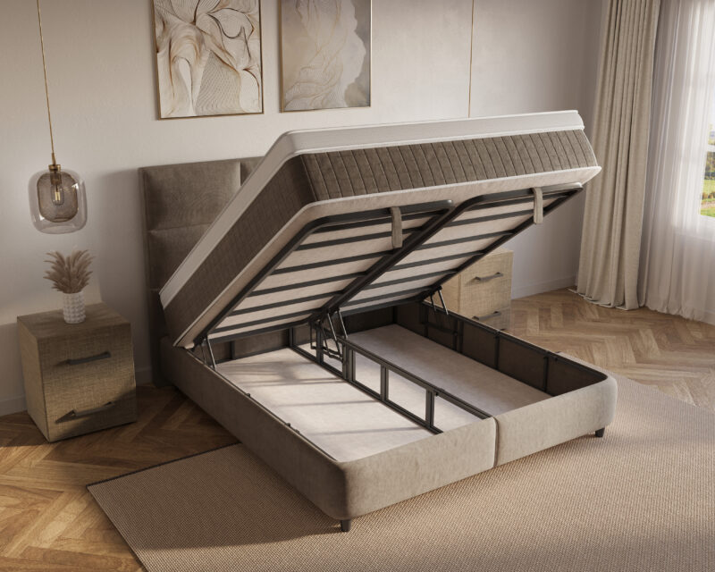 Boxspring met opbergruimte Verdo - Afbeelding 7