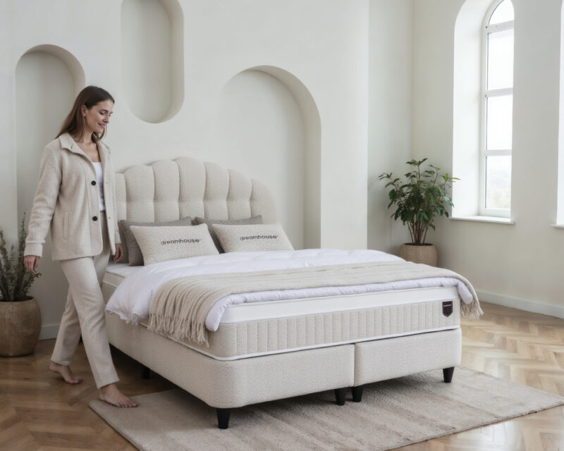 Boxspring met opbergruimte Gradia - Afbeelding 8