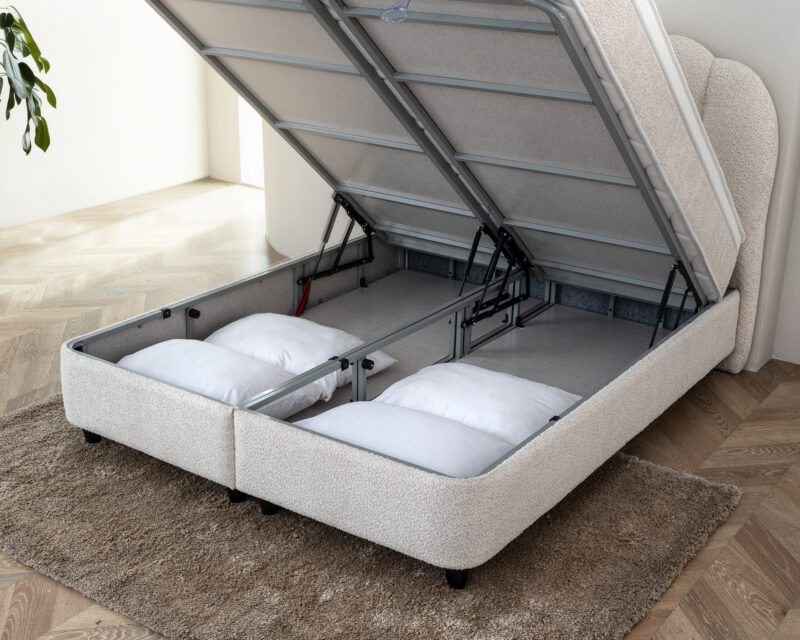 Boxspring met opbergruimte Gradia - Afbeelding 11