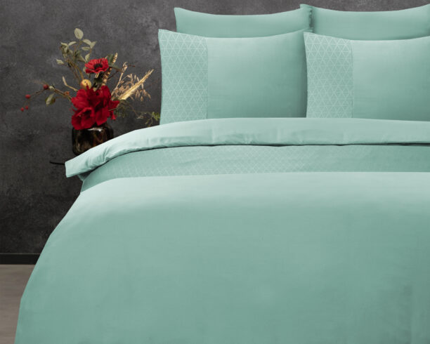 Dekbedovertrek Monte Negro Mint Groen
