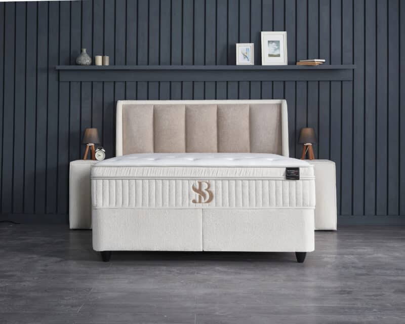 Boxspring met opbergruimte Noemibedd - Afbeelding 9