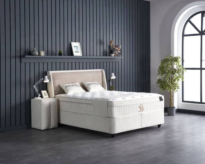 Boxspring met opbergruimte Adenbedd