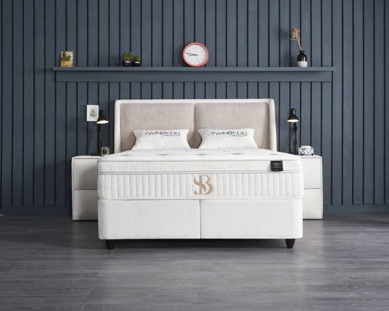Boxspring met opbergruimte Twinbedd - Afbeelding 3