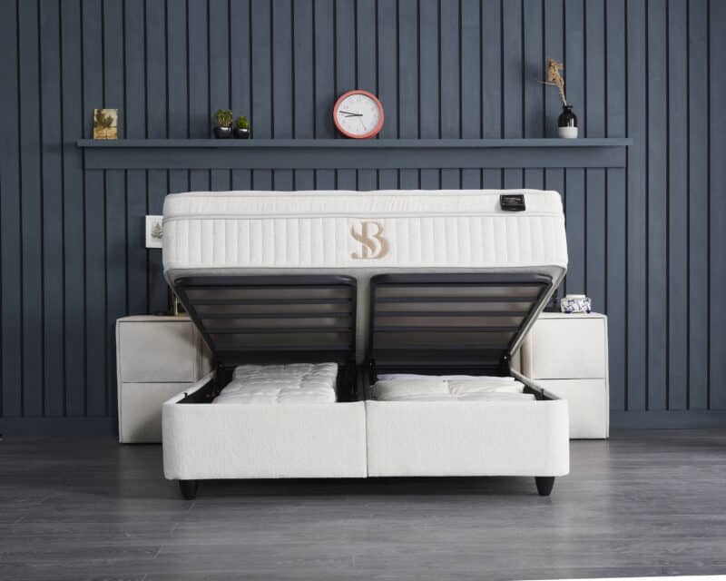 Boxspring met opbergruimte Twinbedd - Afbeelding 7