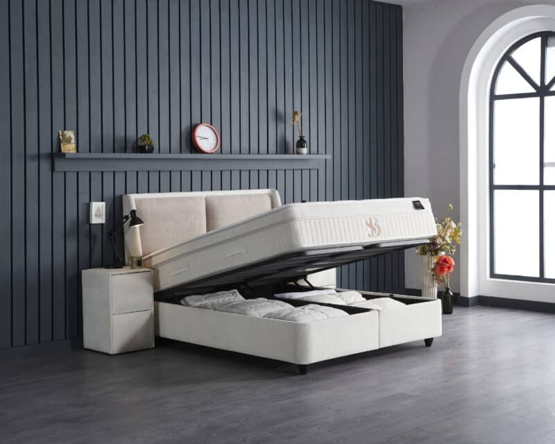 Boxspring met opbergruimte Twinbedd - Afbeelding 9
