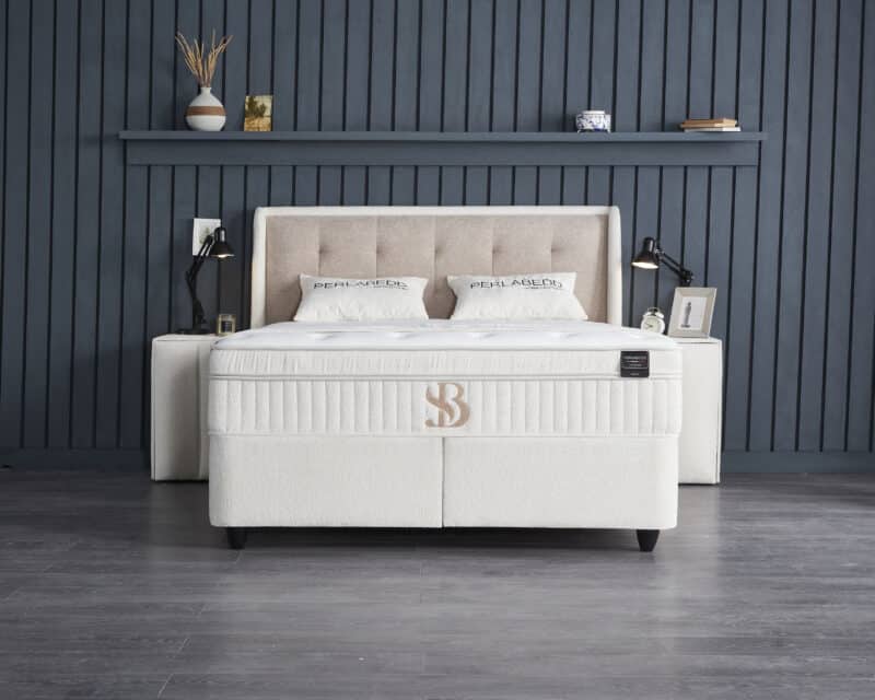 Boxspring met opbergruimte Perlabedd - Afbeelding 3