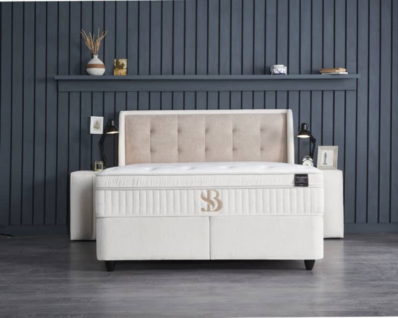 Boxspring met opbergruimte Perlabedd - Afbeelding 6