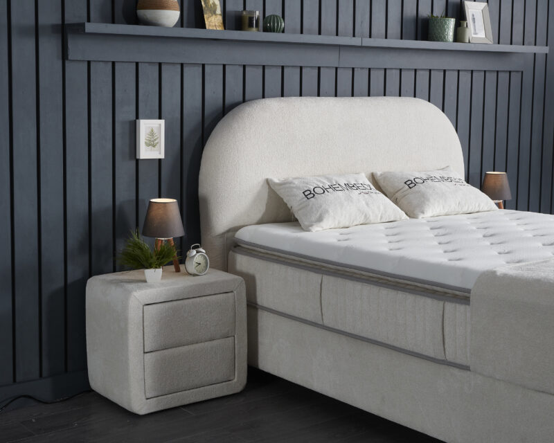 Boxspring met opbergruimte Bohembedd - Afbeelding 2