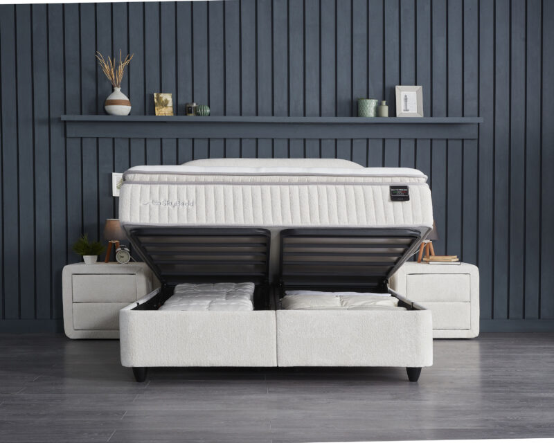 Boxspring met opbergruimte Bohembedd - Afbeelding 8