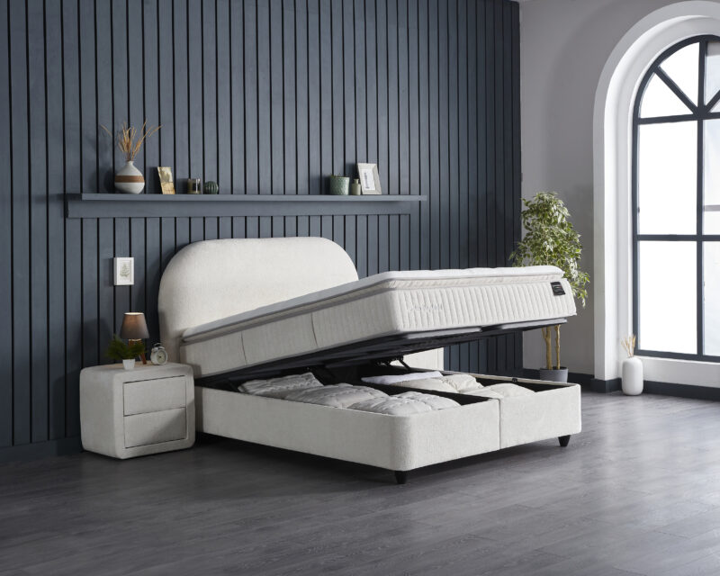 Boxspring met opbergruimte Bohembedd - Afbeelding 10