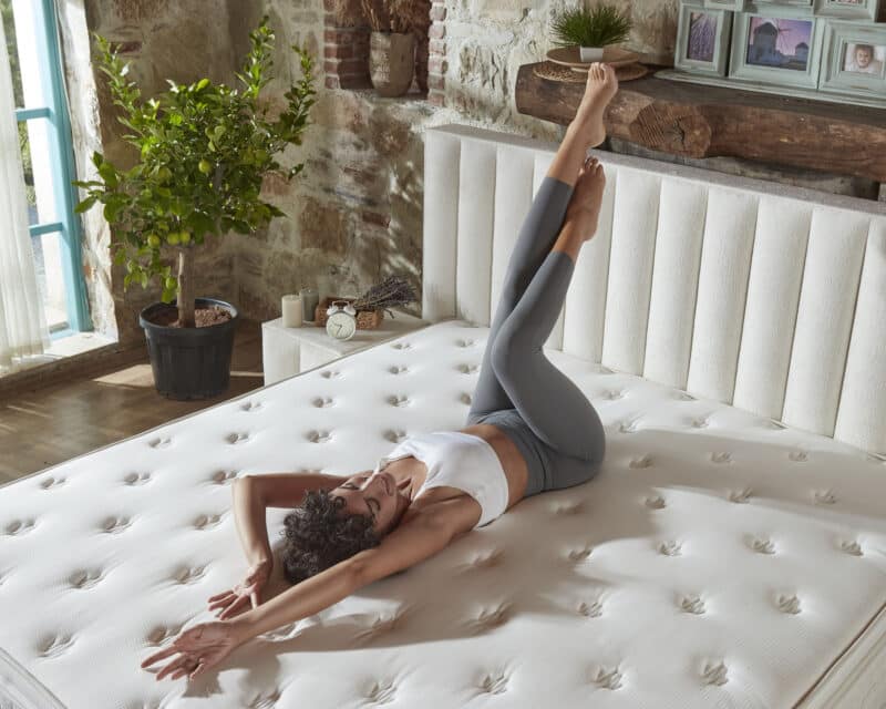 Boxspring met opbergruimte Woollybedd - Afbeelding 8