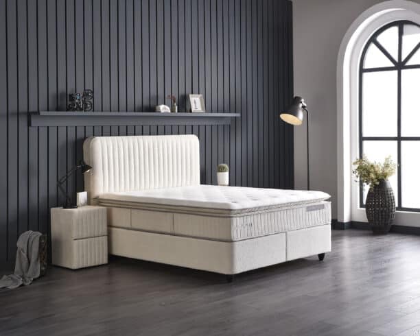 Boxspring met opbergruimte Bridabedd