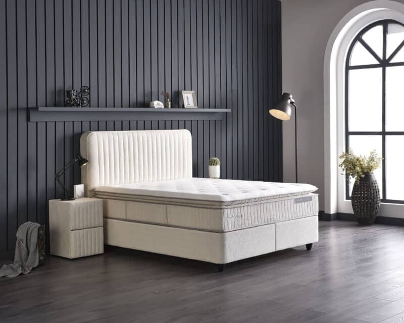 Boxspring met opbergruimte Bridabedd
