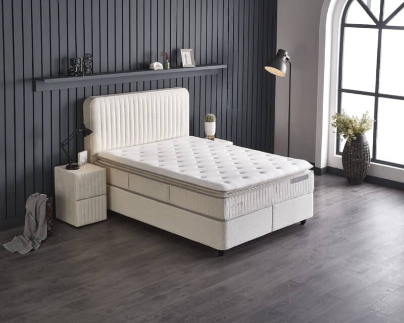 Boxspring met opbergruimte Bridabedd - Afbeelding 2