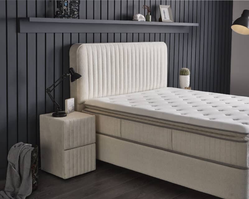 Boxspring met opbergruimte Bridabedd - Afbeelding 4
