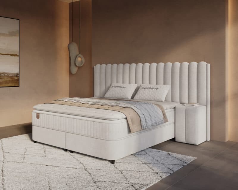Boxspring met opbergruimte Imperial XL incl. 2 nachtkastjes - Afbeelding 4