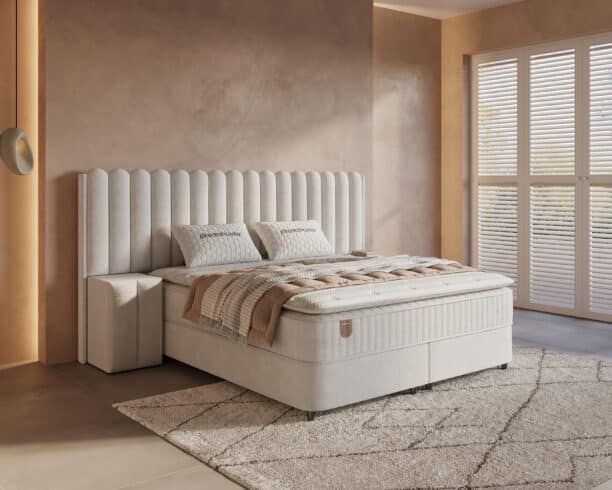 Boxspring met opbergruimte Imperial XL incl. 2 nachtkastjes