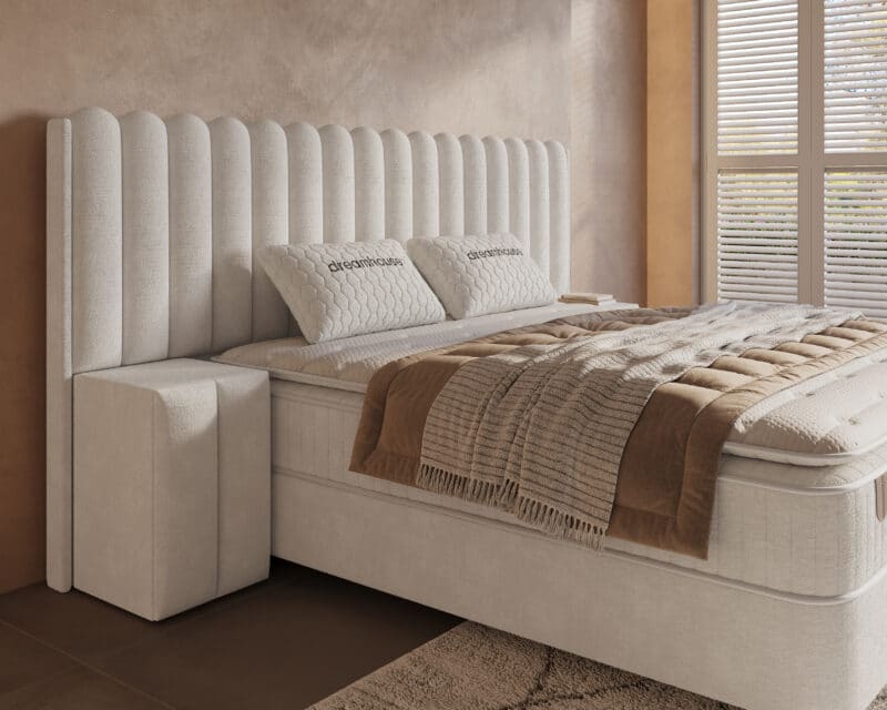 Boxspring met opbergruimte Imperial XL incl. 2 nachtkastjes - Afbeelding 8
