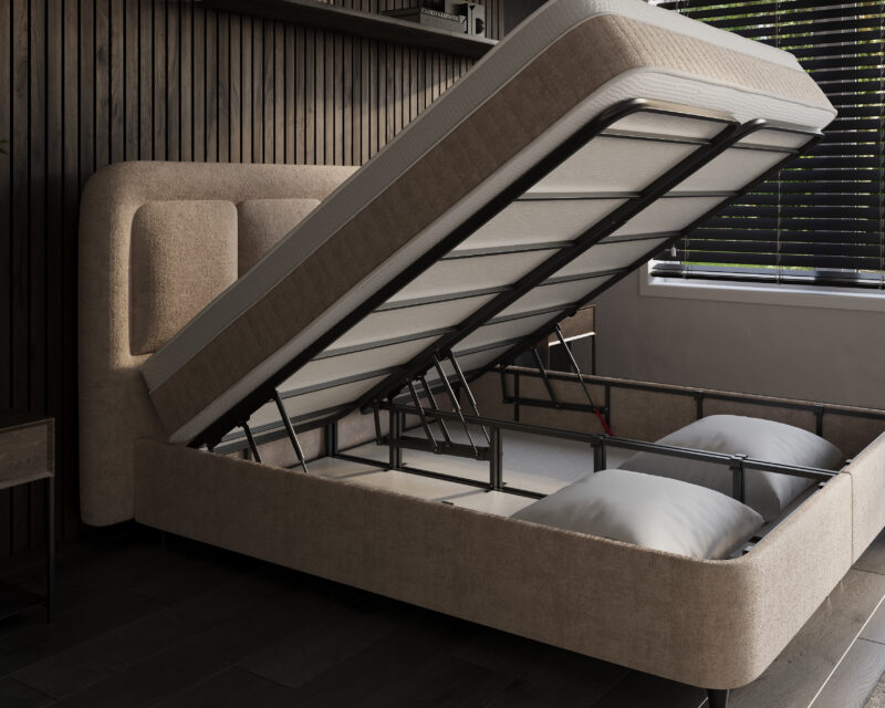 Boxspring met opbergruimte Velar - Afbeelding 8
