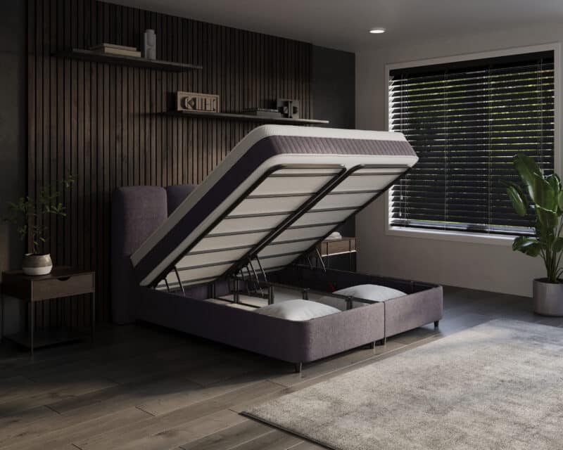 Boxspring met opbergruimte Allure - Afbeelding 7