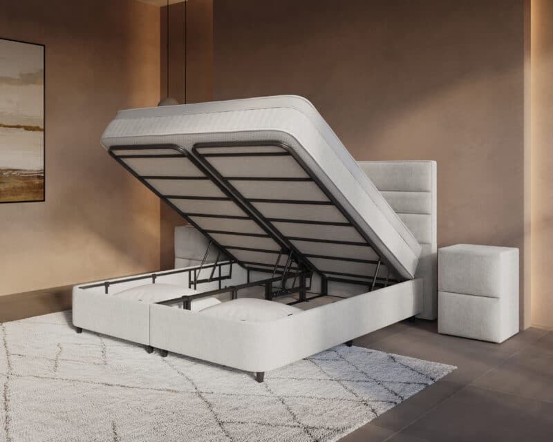 Boxspring met opbergruimte Horizon - Afbeelding 7
